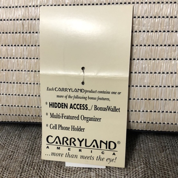 NWT CARRYLAND BEIGE BEAUTIFUL BAG - Picture 10 of 11